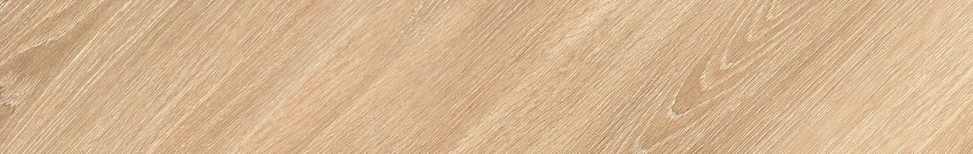Slant Wood Beige 8x48 Matte Structure Porcelain Tile - Element B showing horizontal close-up of wood grain texture and matte finish.
