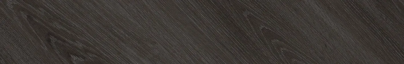 Slant Wood Brown 8x48 Matte Structure Porcelain Tile - close-up of dark brown wood grain texture with matte finish.