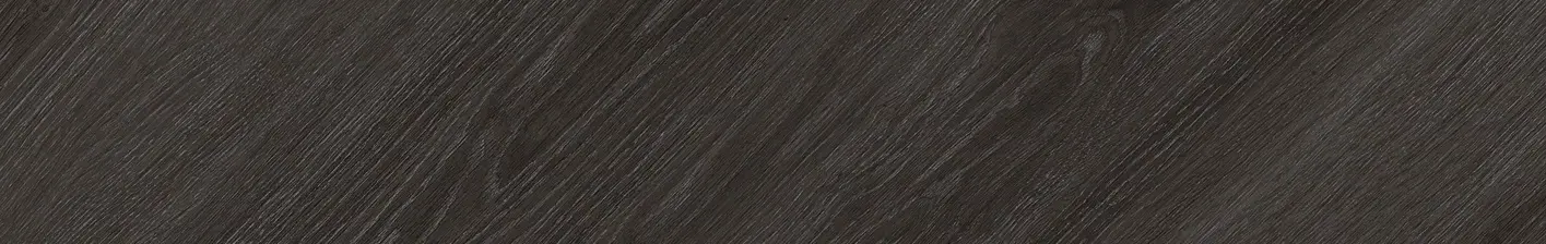 Slant Wood Brown 8x48 Matte Structure Porcelain Tile - Element B showing close-up of dark brown wood grain texture and matte finish.