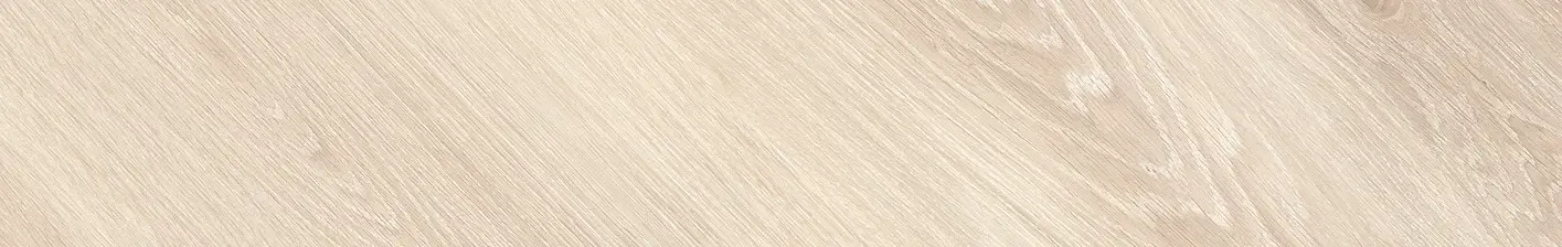 Slant Wood Ivory 8x48 Matte Structure Porcelain Tile - close-up showing light wood grain texture and matte finish.