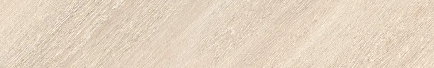 Slant Wood Ivory 8x48 Matte Structure Porcelain Tile - close-up showing light wood grain texture and matte finish.
