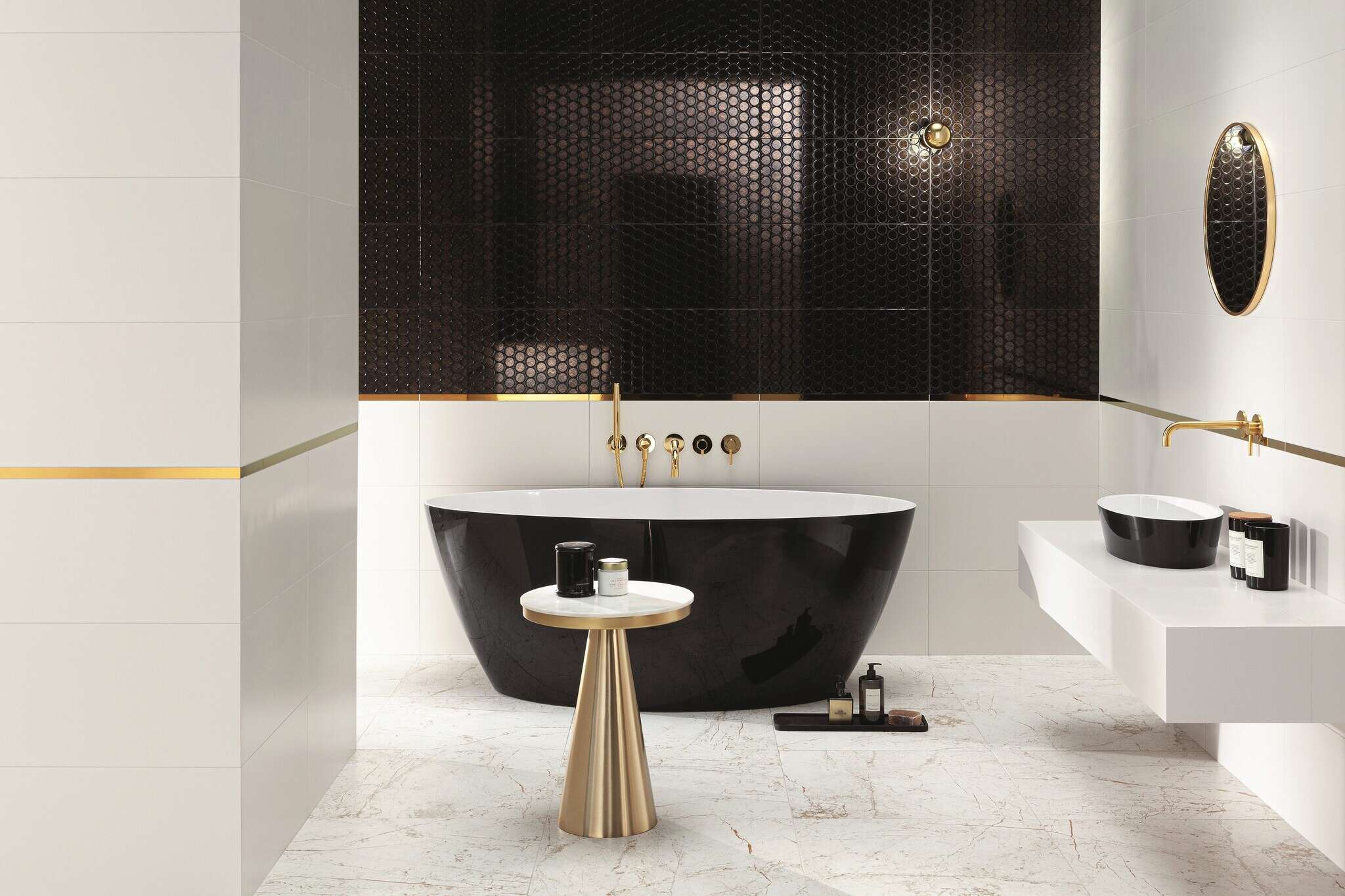 Sophi Oro White 24x24 Matte Porcelain Tile
