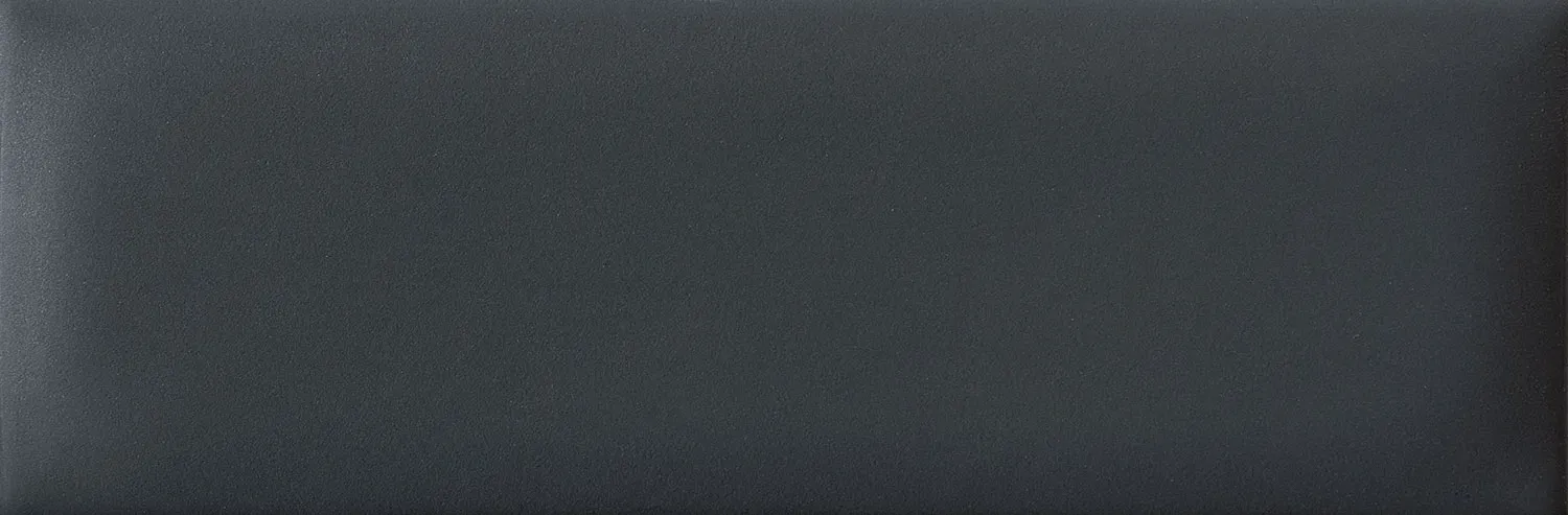 Sophisticated Brick 3x9 Black Matte Ceramic Wall Tile