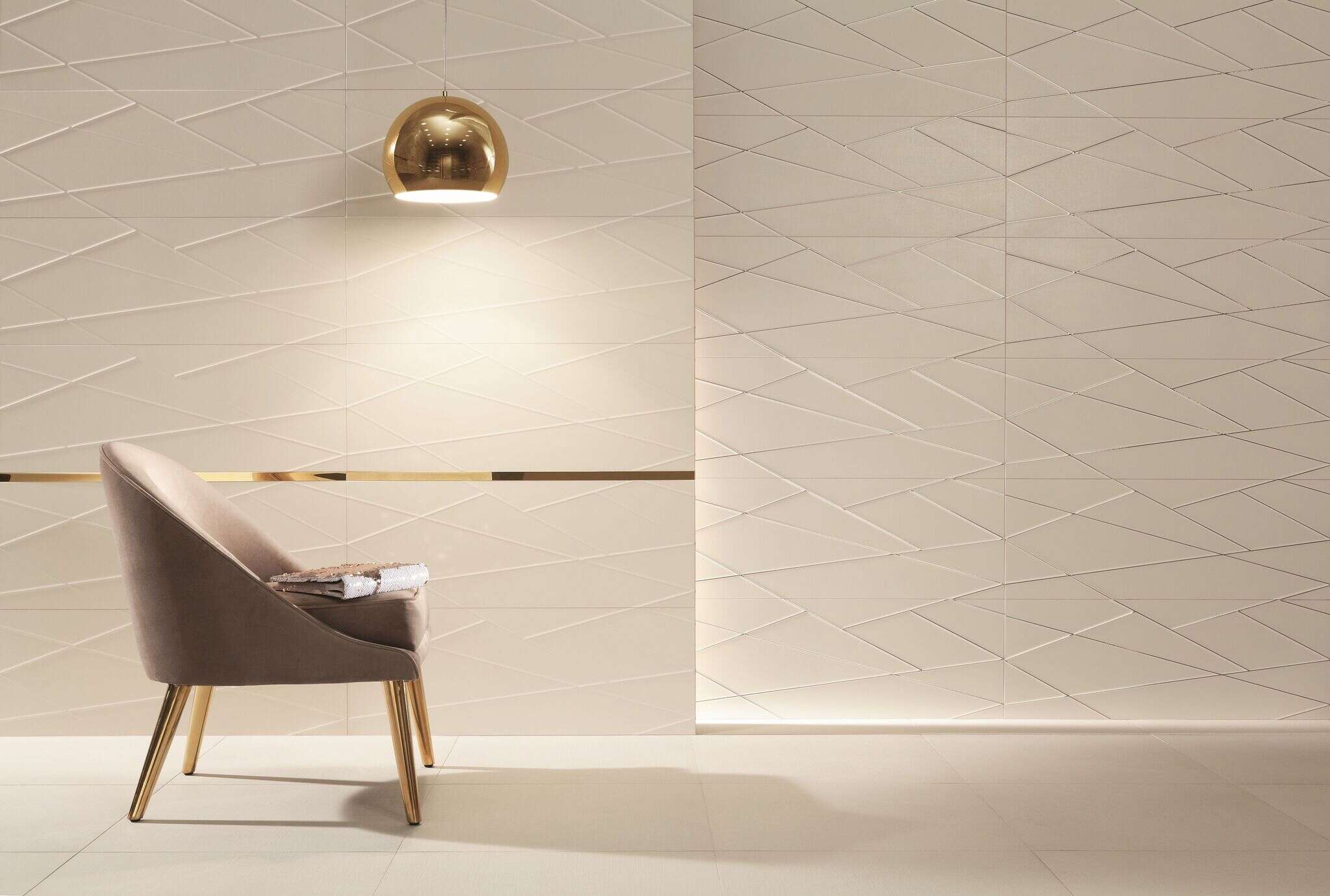 Product is available in different collections Steel Gold 1x36 Wall Strip Polished Gold