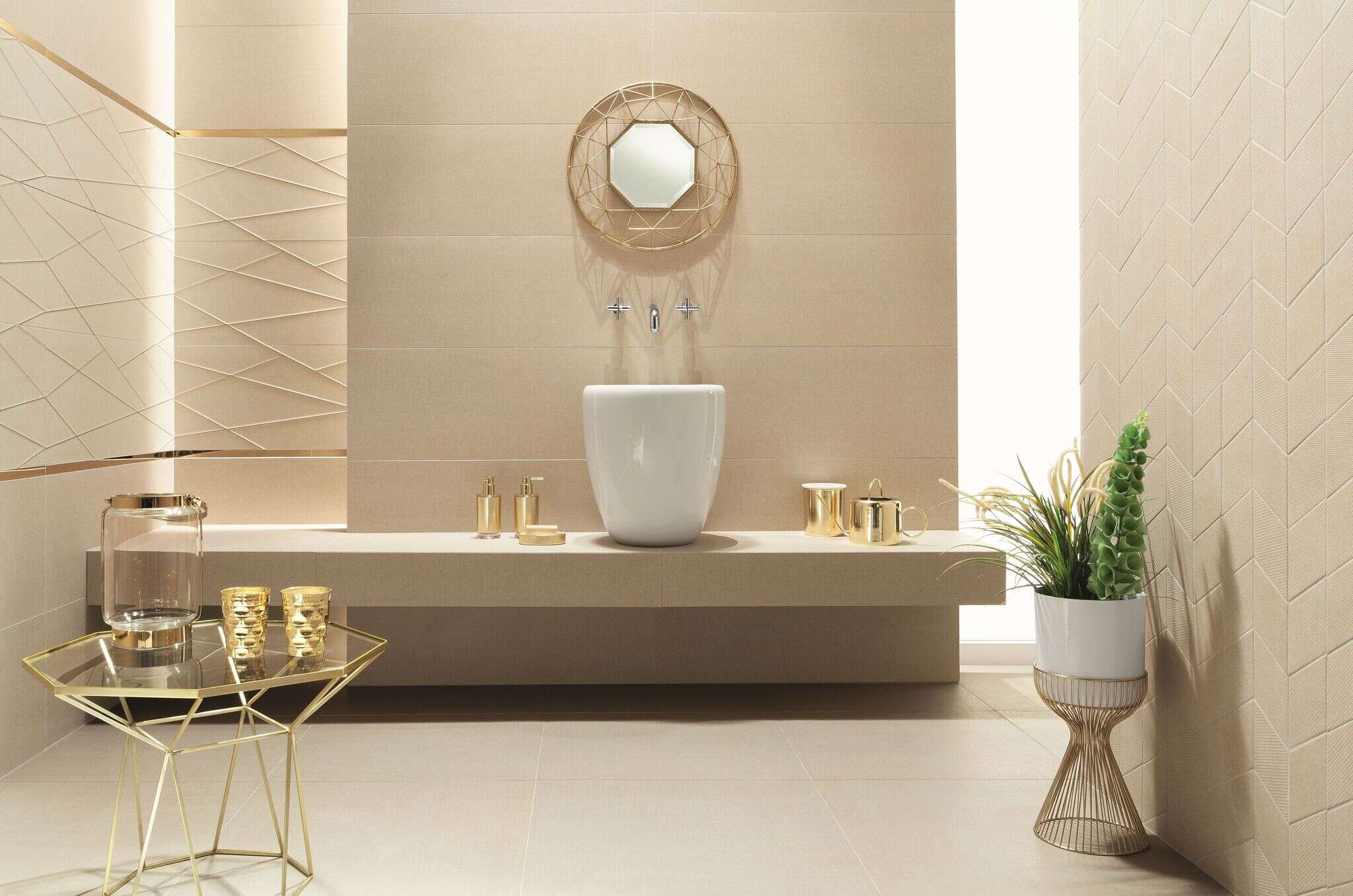 Product is available in different collections Steel Gold 1x36 Wall Strip Polished Gold