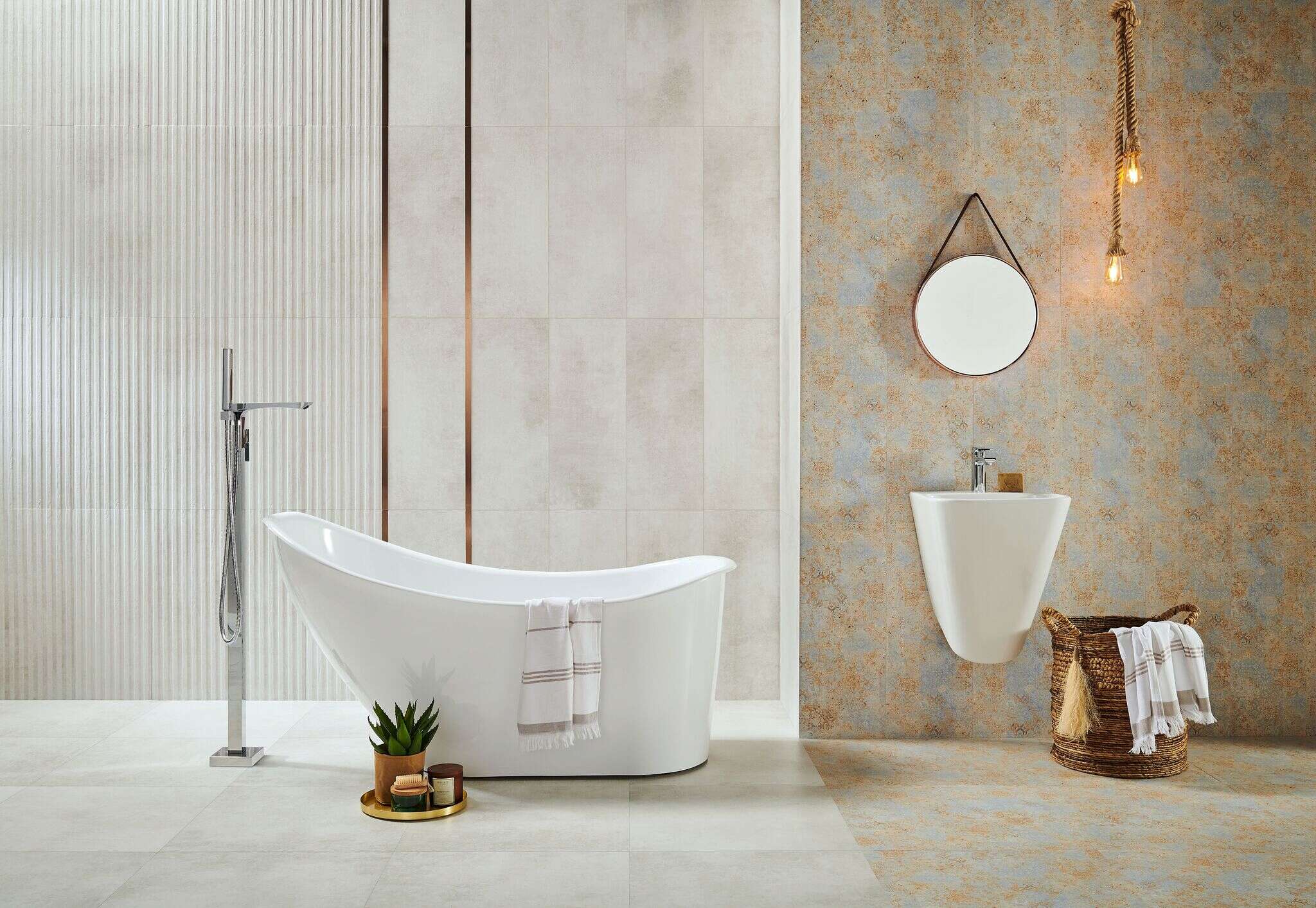 Tasmania Carpet 24x24 Matte Structure Porcelain Tile