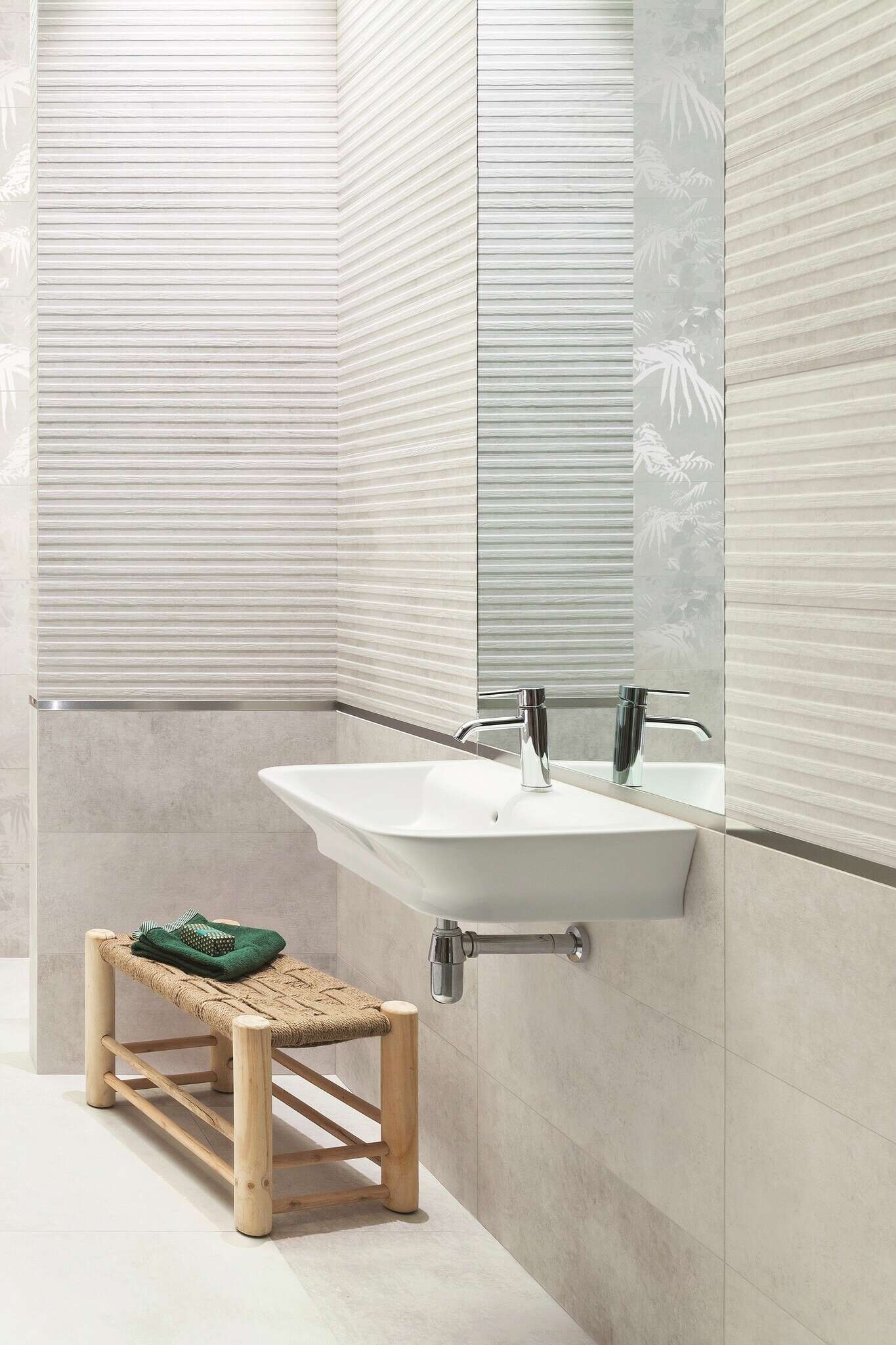 Tasmania Gray 12x30 Matte Ceramic Structure Wall Tile