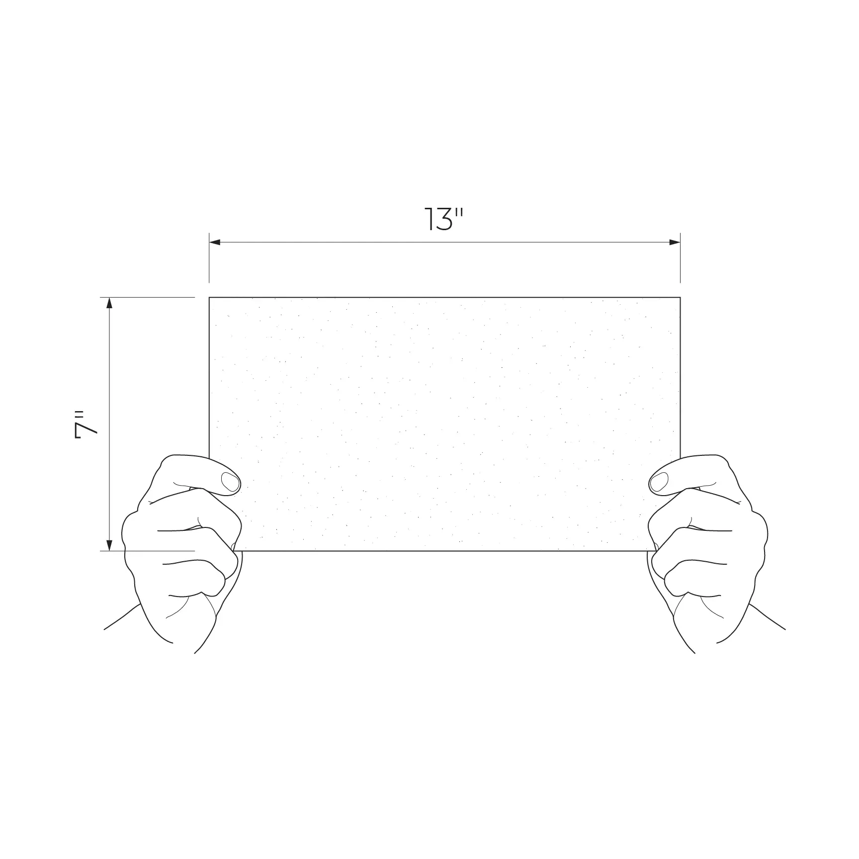 Timeless white 3 Wall strip