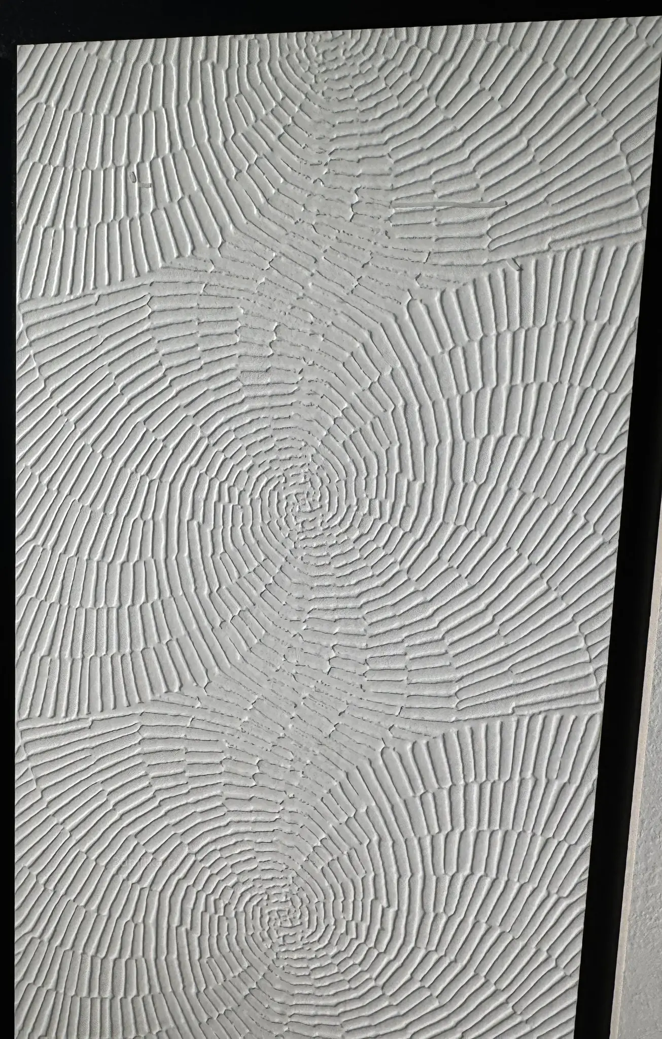 Torino White 12x36 Matte Ceramic Structure 2 Wall Tile