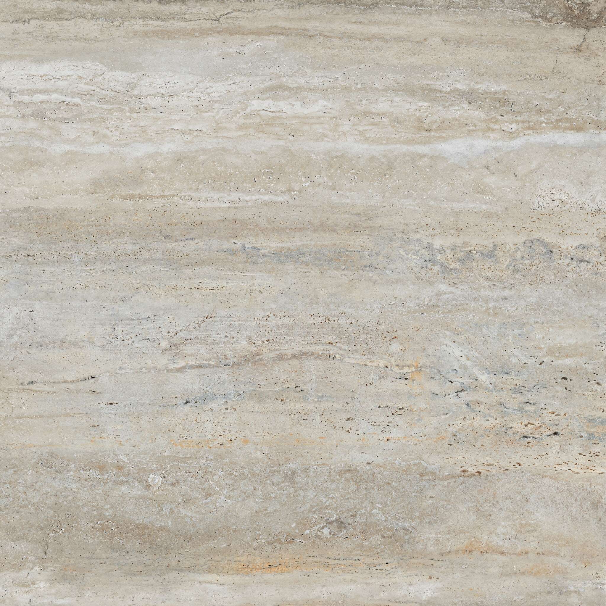 Travertino Beige 48x48 Matte Travertine Look Porcelain Tile