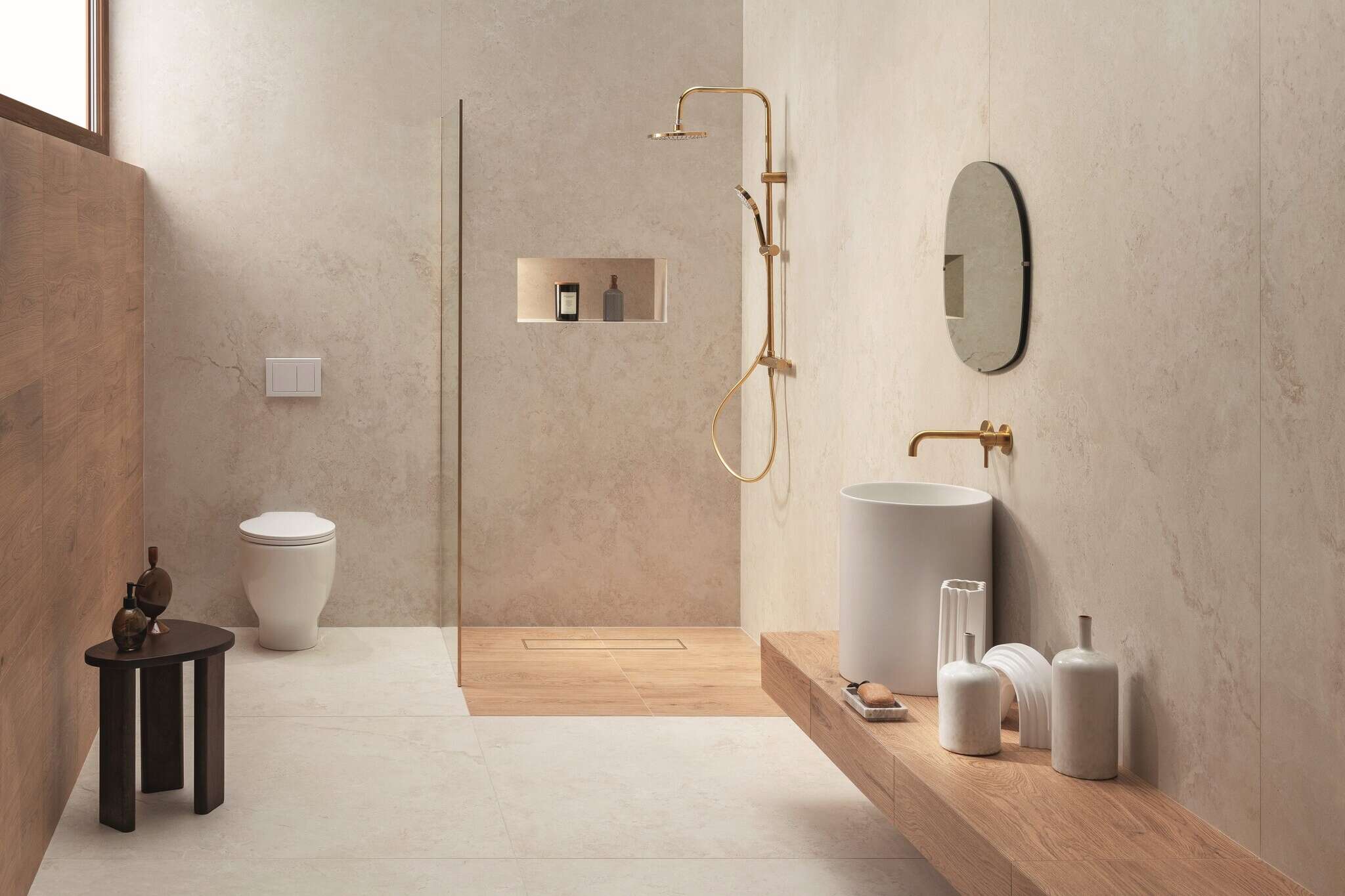 Valerie Beige 48x48 Matte Porcelain Tile