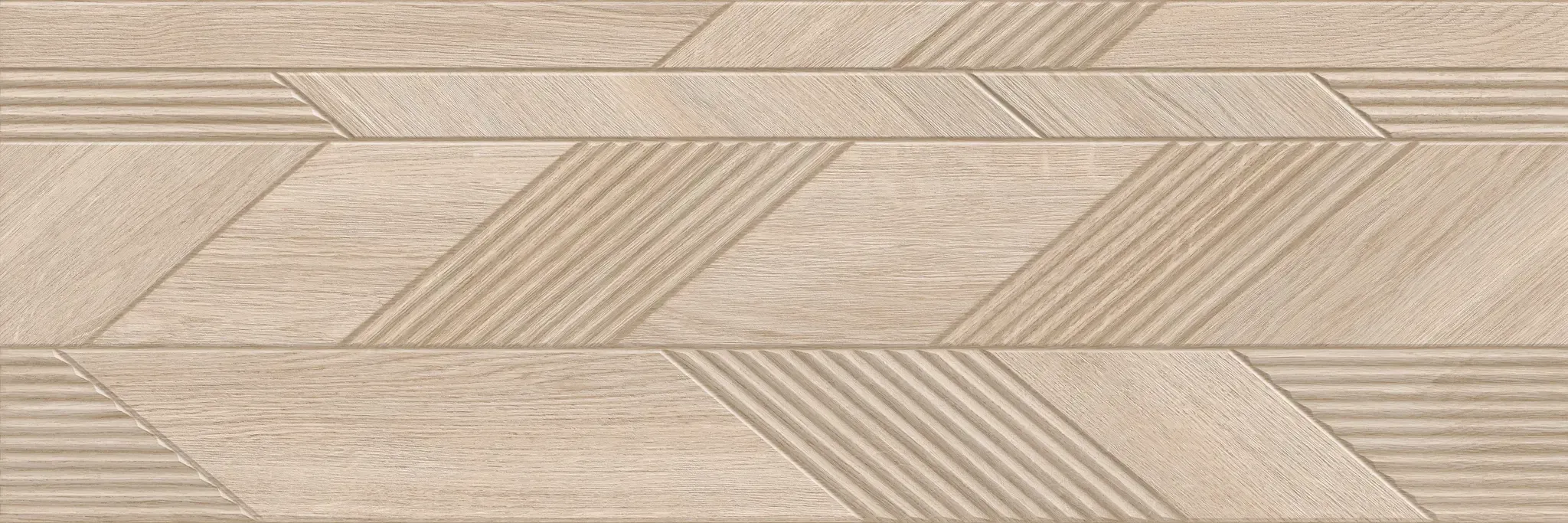 Venawood Sample - Venawood Almond 12x36 Matte Structure Ceramic Wall Tile - Element 2