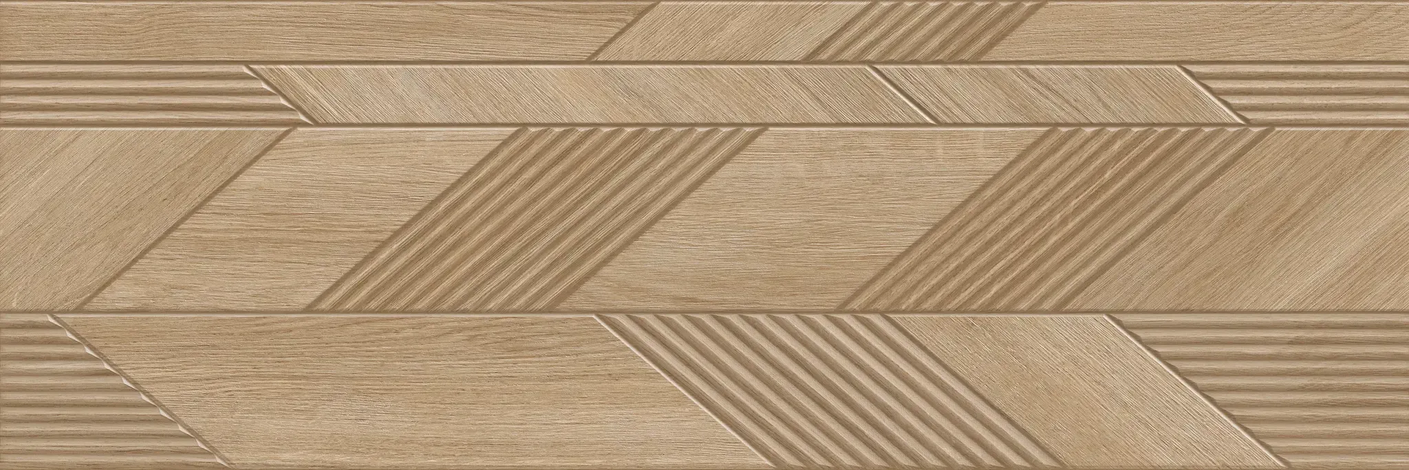 Venawood Sample - Venawood Oak 12x36 Matte Structure Ceramic Wall Tile - Element 2
