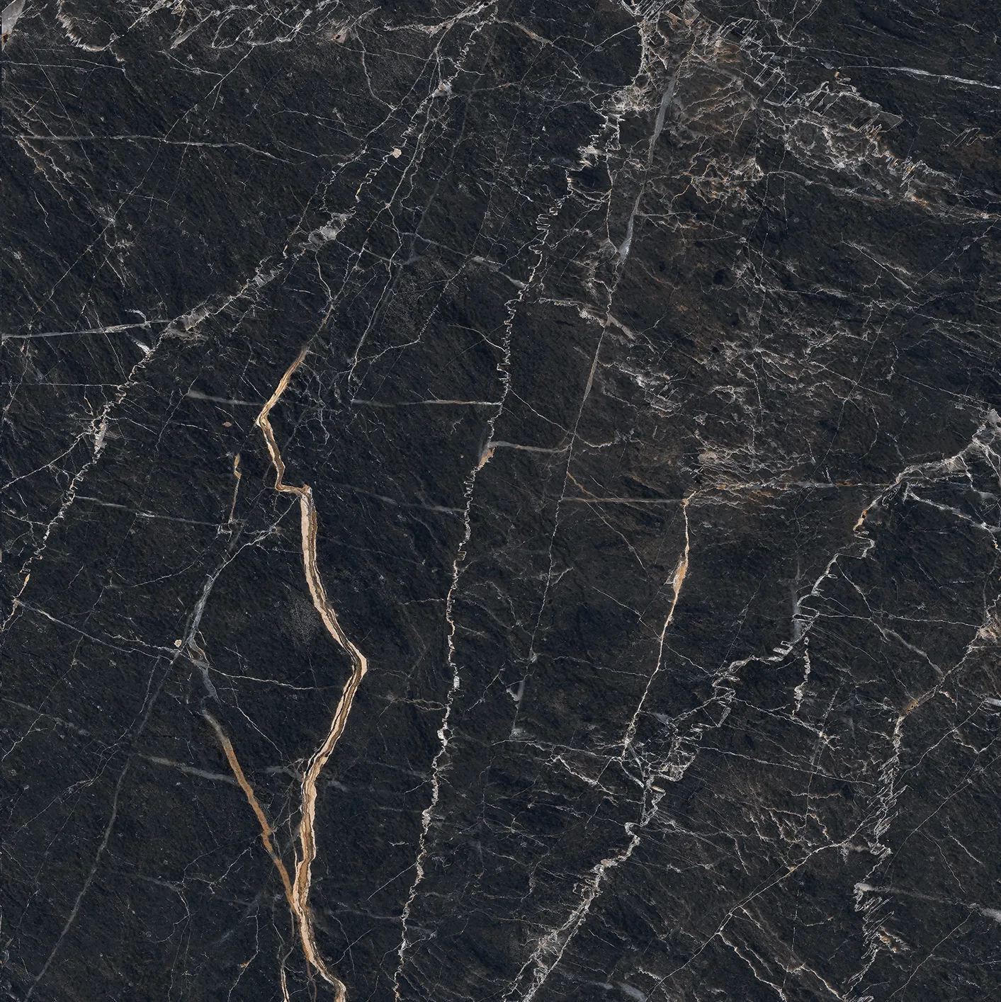 Veneto Black 24x24 Matte Structure Porcelain Tile