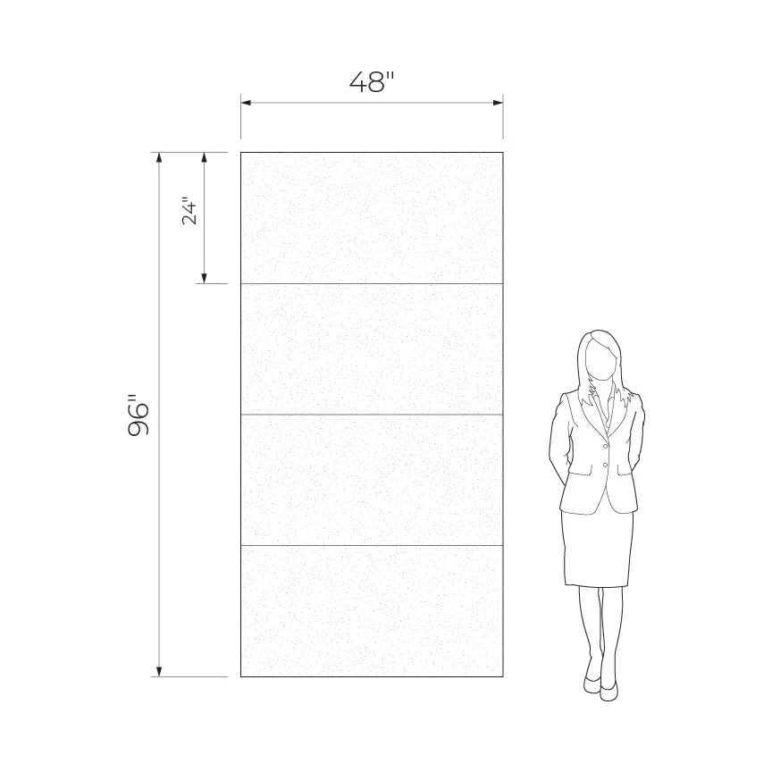 Verdura Elite Green/Gold Leaves 48x96 Matte/Glossy 4-Elements Porcelain Wall Décor Tile (Set of 4 tiles, 24x48 each) (1, 2, 3, 4)