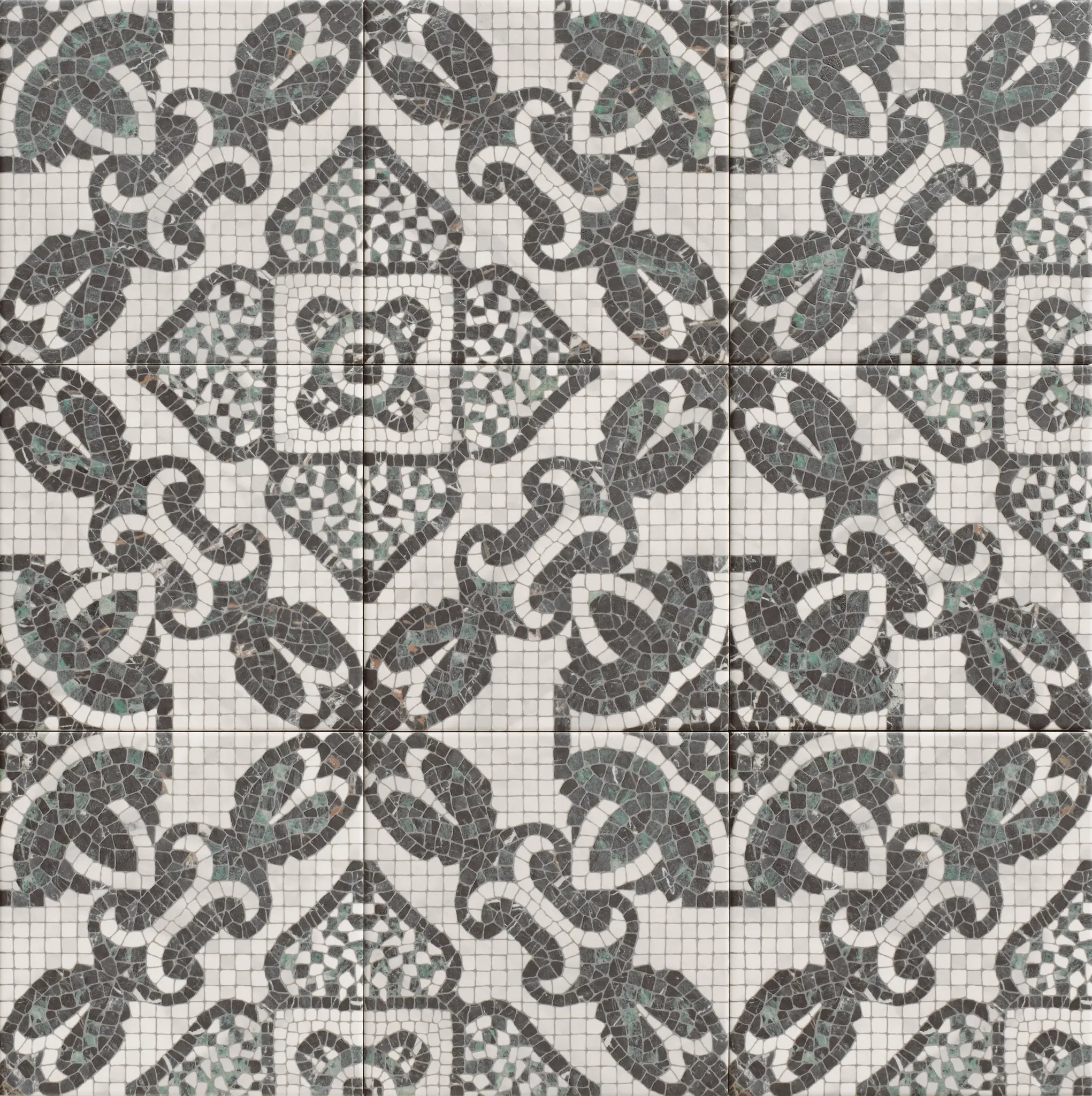 Versail Colonial 8x8 Matte Porcelain Décor Tile 4