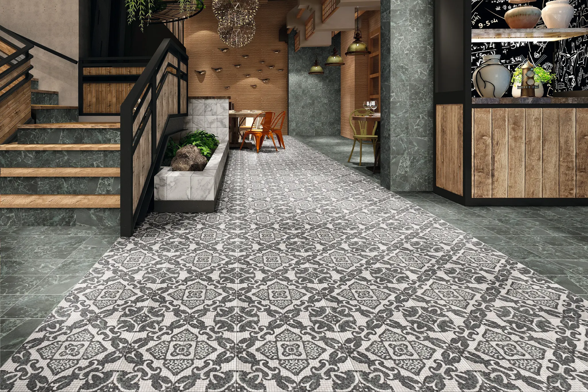 Versail Emerald 8x8 Matte Porcelain Tile