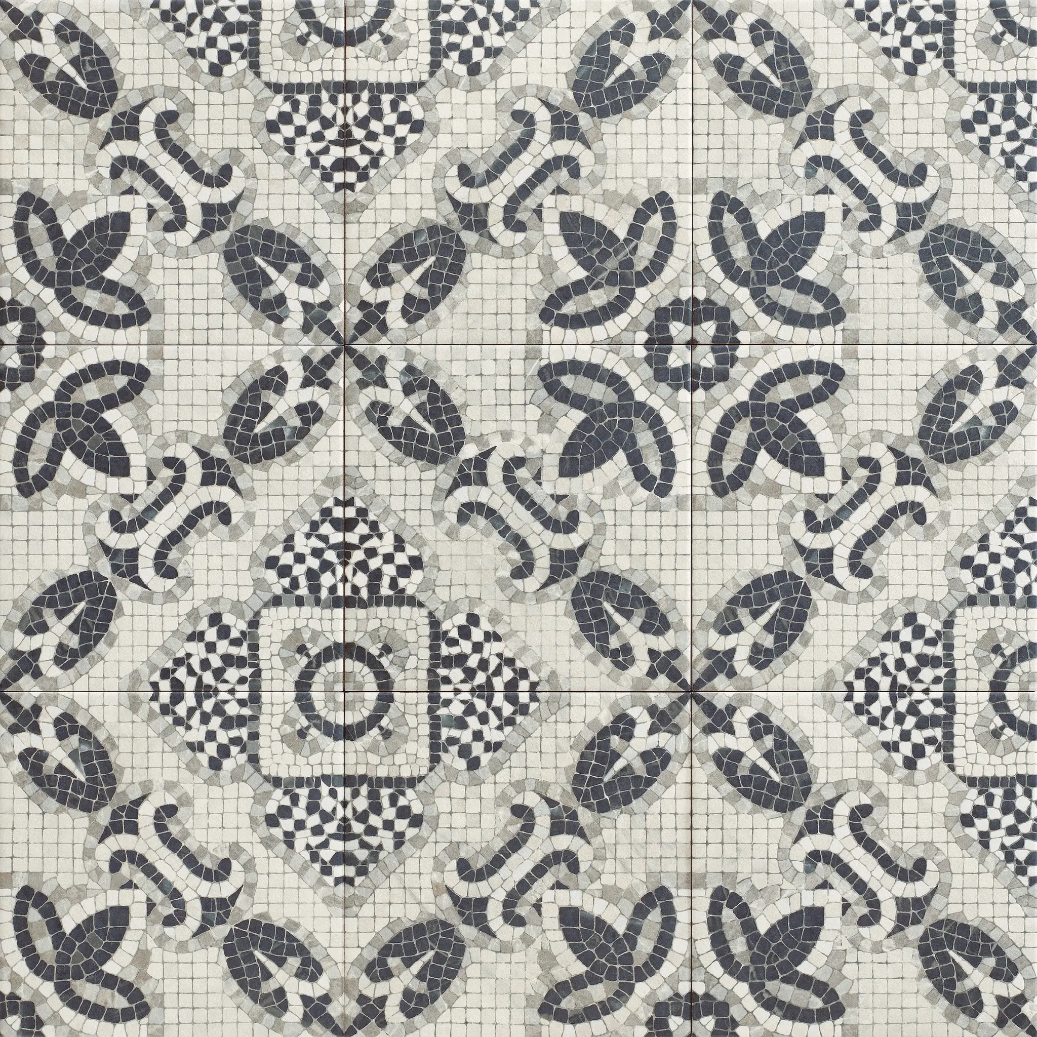 Versail Gray 8x8 Matte Porcelain Décor Tile 8