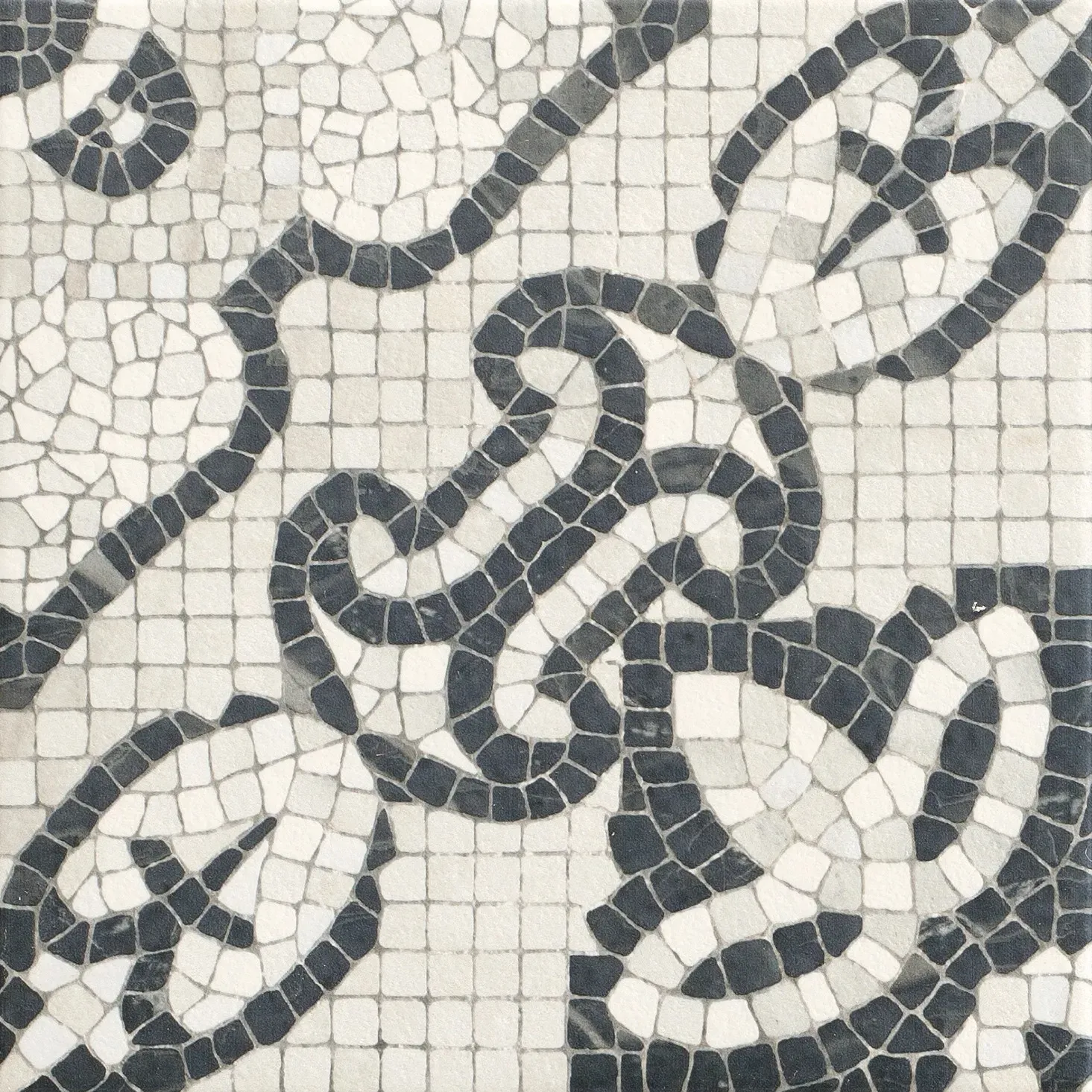 Versail Light Gray 8x8 Matte Porcelain Décor Tile 9