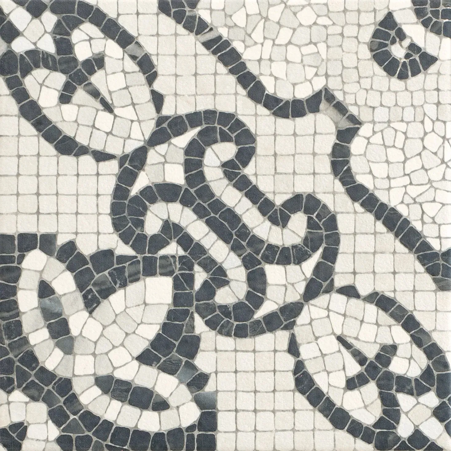 Versail Light Gray 8x8 Matte Porcelain Décor Tile 9