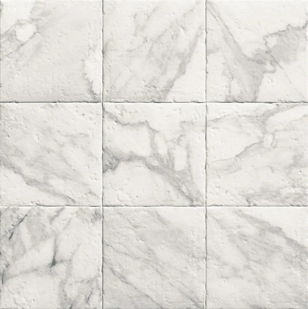 Versail White 8x8 Matte Porcelain Tile