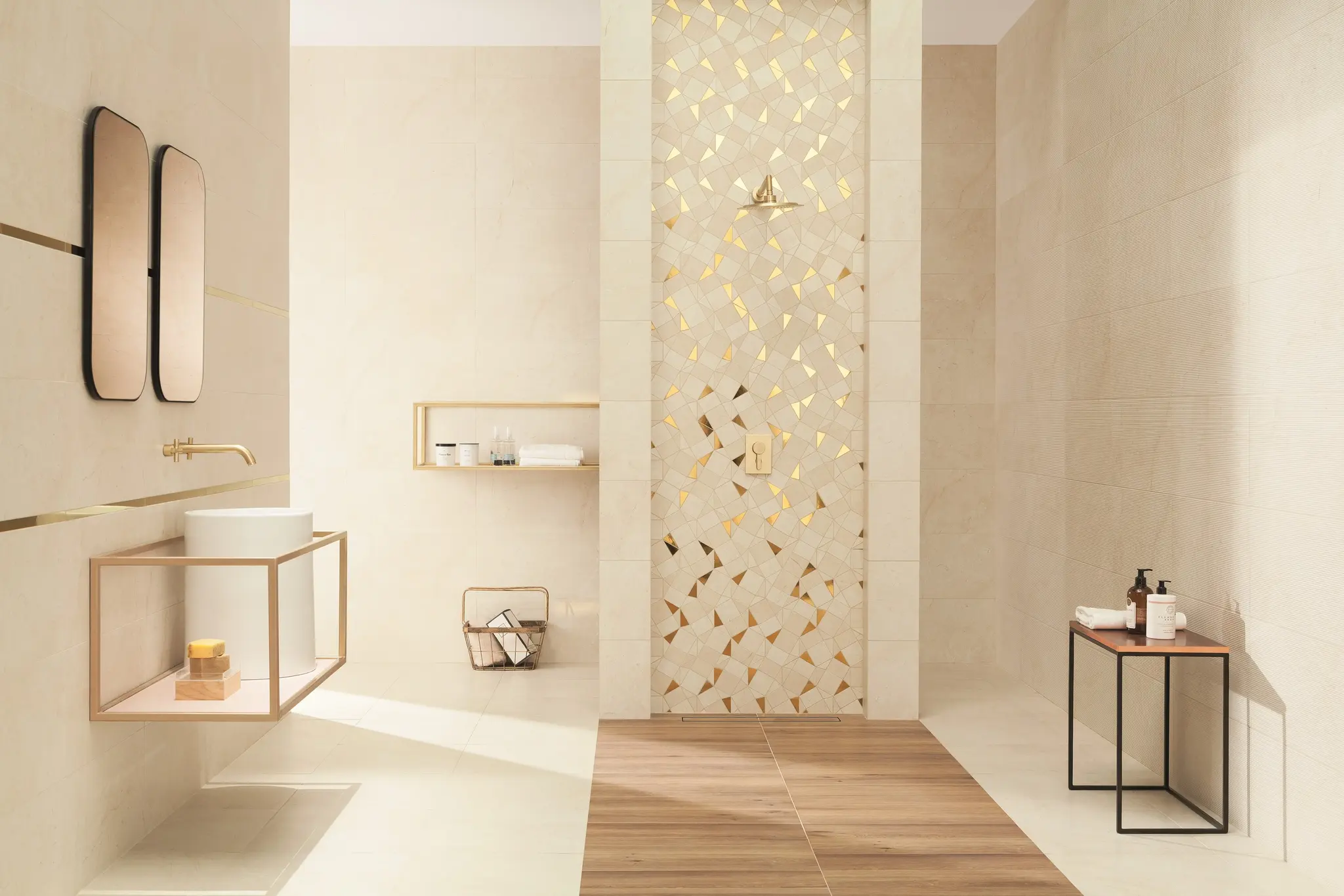 Willow Brown 6x24 Matte Wood Look Structure Porcelain Tile