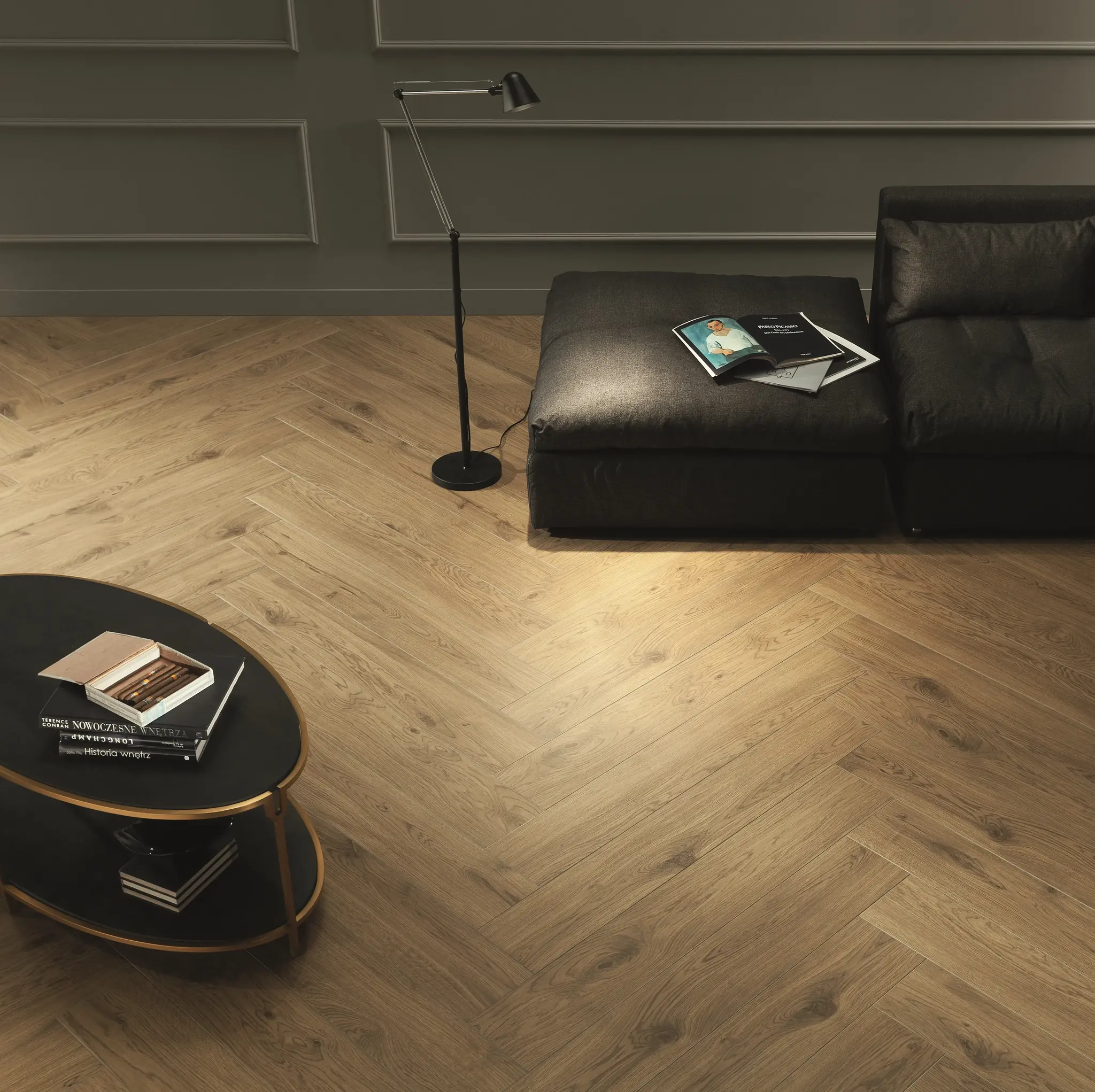 Wood Pile Natural 9x60 Matte Wood Look Structure Porcelain Tile