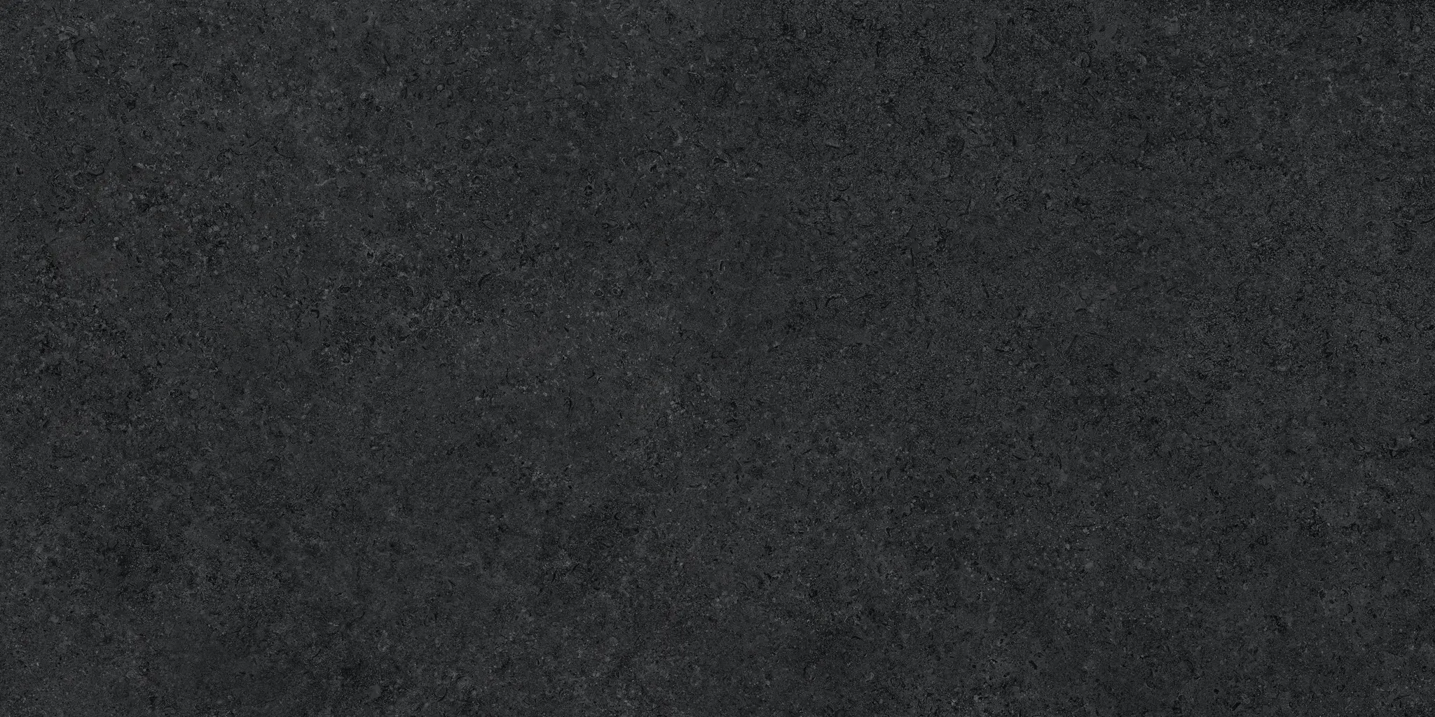 Zimba Black 32x64 Matte Stone Look Structure Porcelain Tile