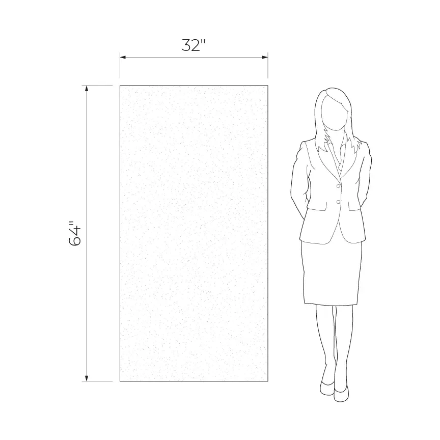 Zimba Light Gray 32x64 Matte Stone Look Structure Porcelain Tile