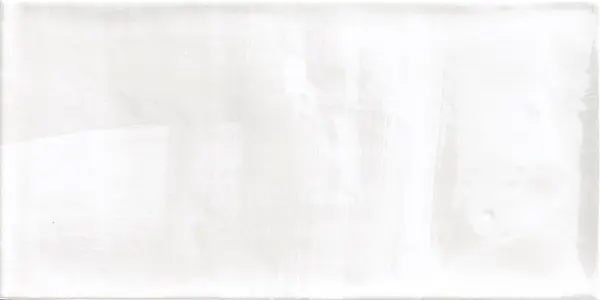 Aquarelle White 6x12 Glossy Ceramic Wall Tile 