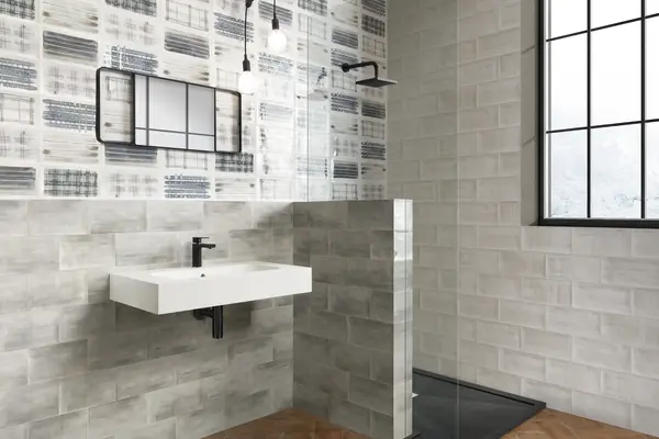 Aquarelle White 6x12 Glossy Ceramic Wall Tile 