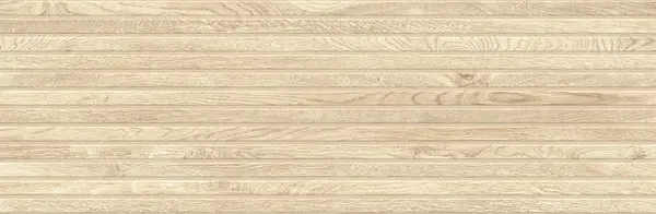 Bandwood Cream 12x35 Matte Structure Ceramic Wall Tile