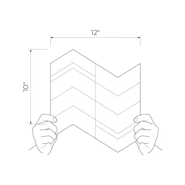 Blackwall Black 12x10 Lappato Porcelain with Polished Copper Wall Mosaics