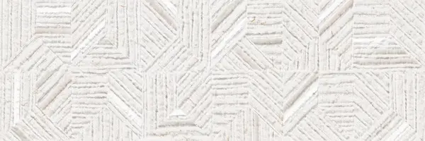 Sample - Bloom Linen White 12x36 Matte Structure 1 Ceramic Wall Tile