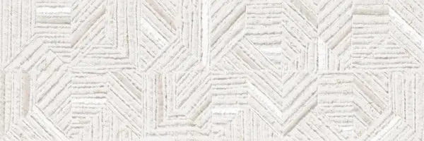Sample - Bloom Linen White 12x36 Matte Structure 1 Ceramic Wall Tile
