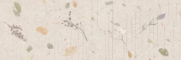 Sample - Bloom Natural 24x36 Semi - Matte Structure Wall Décor Tile - Set of 2