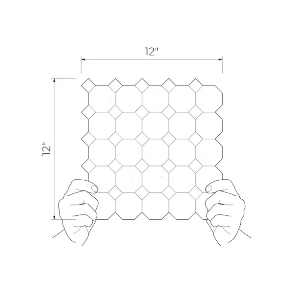 Fashion 2 Porcelain mosaic