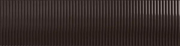 Groove Brown 3x12 Glossy Structure 1 Subway Wall Tile