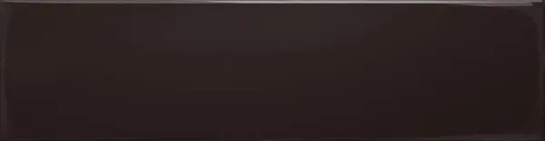 Groove Brown 3x12 Glossy Subway Wall Tile