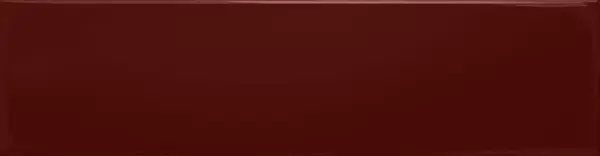 Groove Burgundy 3x12 Glossy Subway Wall Tile