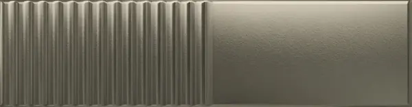 Groove Metallic 3x12 Semi - Matte Structure 2 Subway Wall Tile