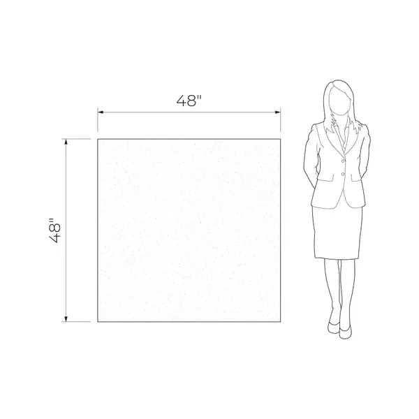 Halcyon Graphite 48x48 Matte Structure Porcelain Tile