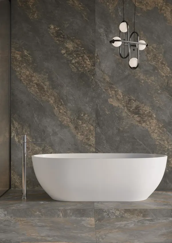 Halcyon Graphite 4x12 Matte Structure Porcelain Tile