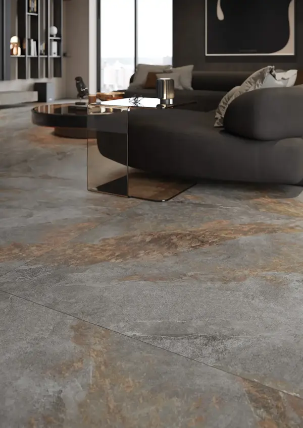 Sample - Halcyon Gray 24x48 Matte Structure Porcelain Tile