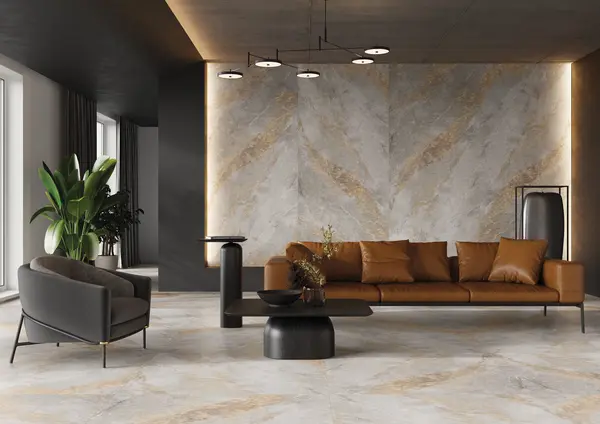 Halcyon Light Gray 48x110 Matte Structure Porcelain Tile