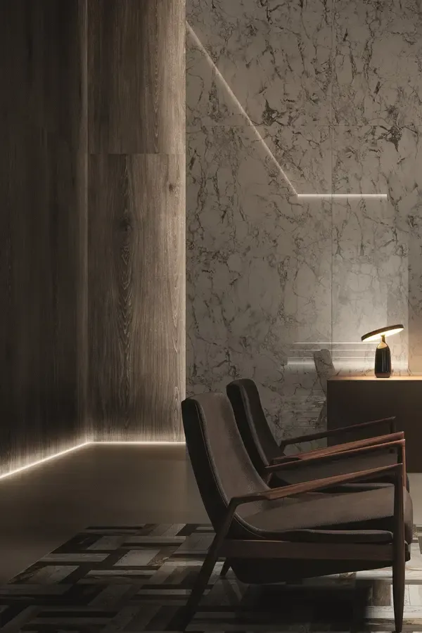 Honey Wood Brown 8x48 Matte Wood Look Structure Porcelain Tile