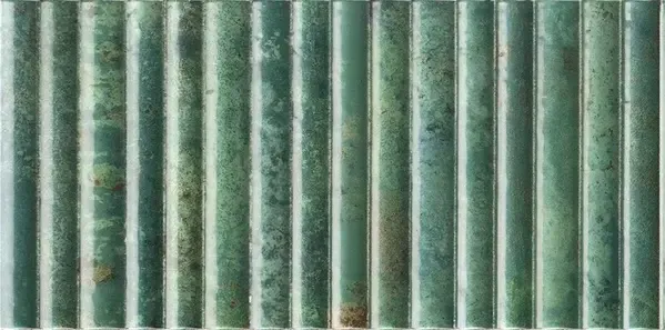 Incuvre Turchese 6x12 Glossy Ceramic Wall Structure Tile