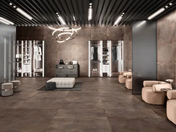 Metallic Rust 12x36 Matte Structure Wall Tile