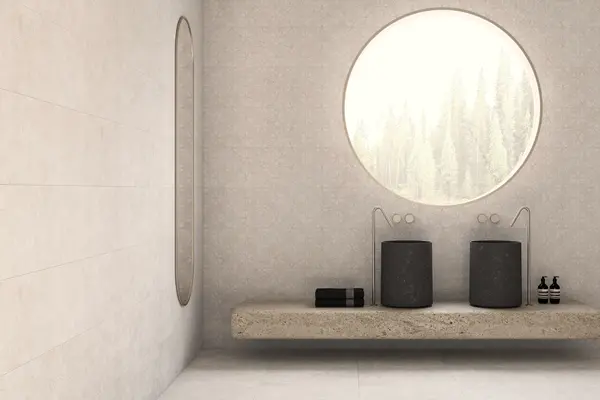 Nark Beige 12x36 Matte Ceramic Structure 1 Wall Tile