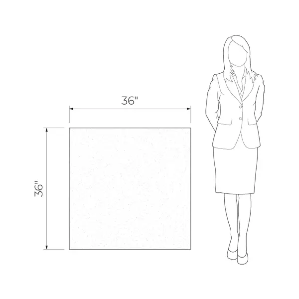 Nark Gray 36x36 Honed Lappato Porcelain Tile